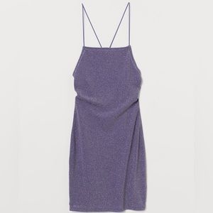 NWOT H&M - Bodycon dress with lurex